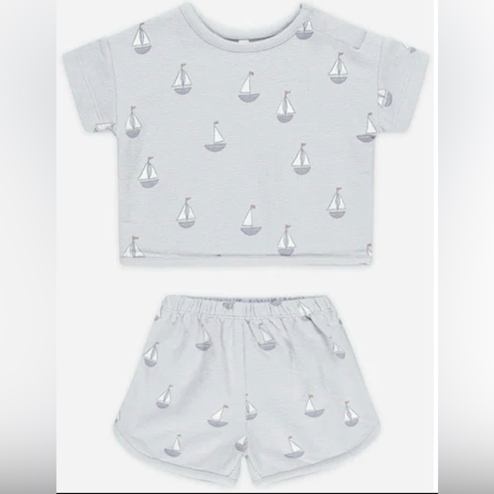 Quincy Mae Spongey Play Set || Sailboats